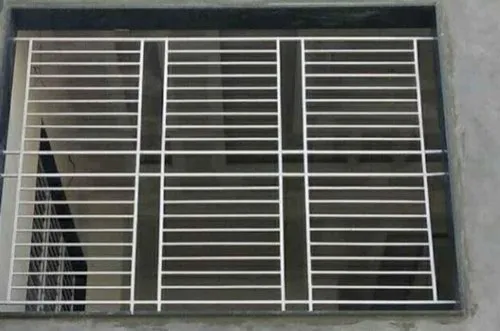 نرده آهنی پنجره مدل مدرن ساده